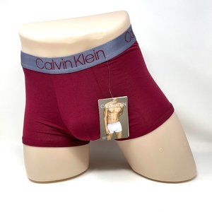 🎄 SANTA’S DEAL 🎄 Calvin Klein 1 Modal Trunk Microfiber Burgundy Men NB1796642